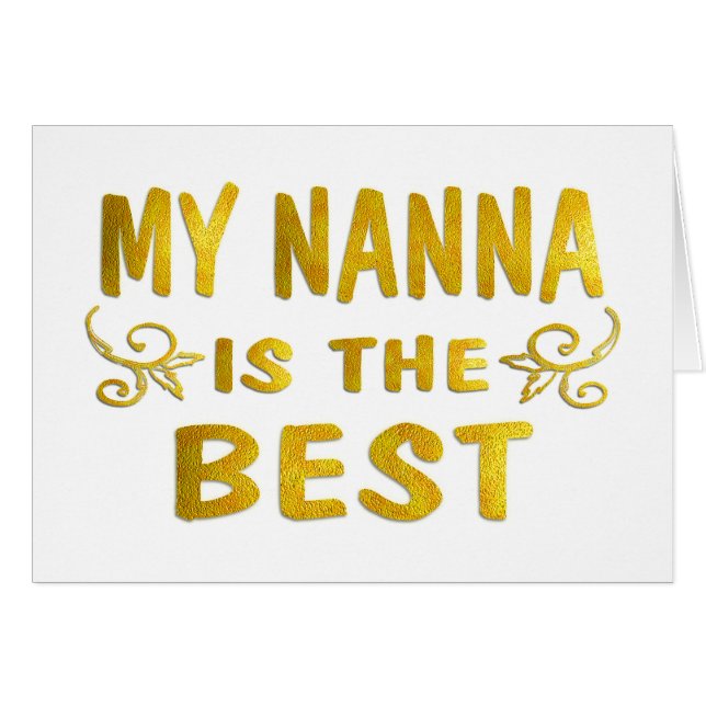 Meilleur Nanna (Devant horizontal)