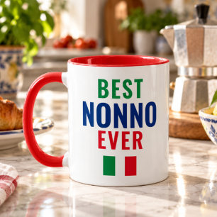 Meilleur Nonno de Tous les Temps Tasse de la Fête 