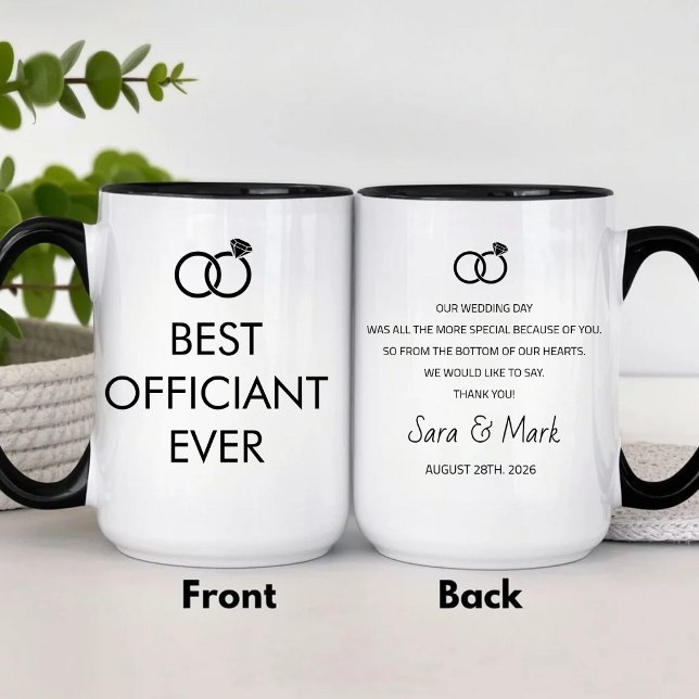 Meilleur Officier Personnalisé Jamais Mug pour Mar (Créateur téléchargé)