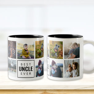 Meilleur ONCLE Jamais Photo Mug Personnalisé