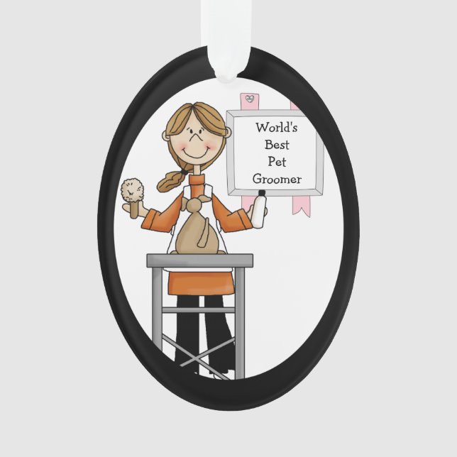 Meilleur ornement acrylique féminin pour les adult (devant)