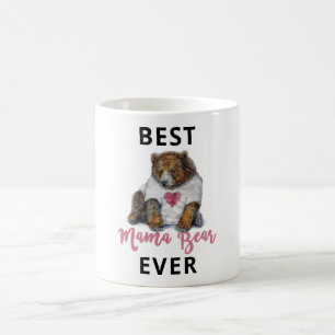Meilleur ours de maman jamais Mug classique