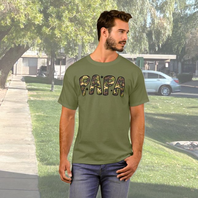 Meilleur Papa Au Monde 2 T-Shirt (Créateur téléchargé)