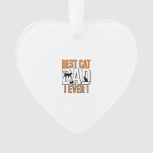 Meilleur Papa Chat du Monde Design de Chemise Vint