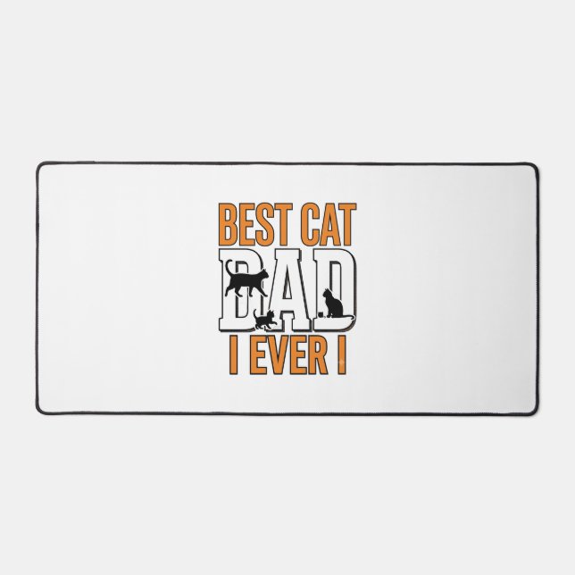 Meilleur Papa Chat du Monde Design de Chemise Vint (Recto)