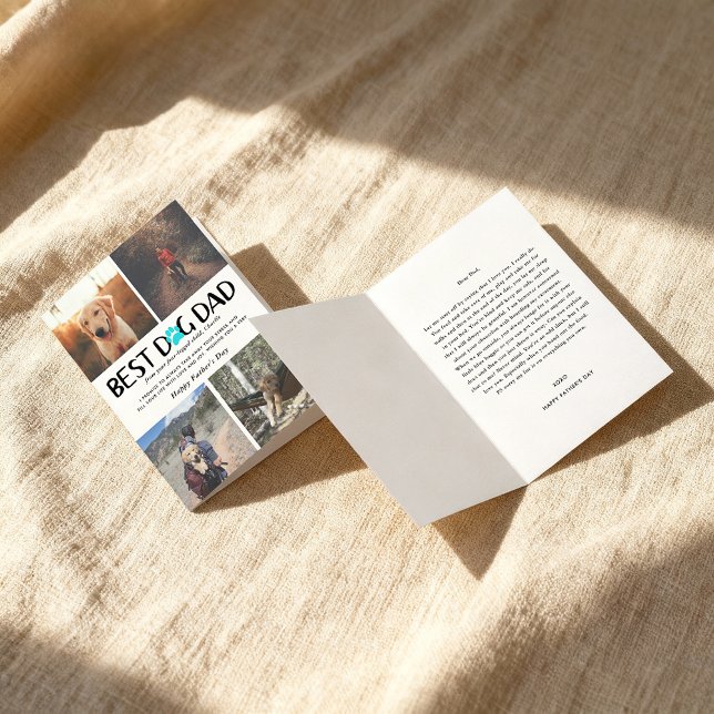 Meilleur Papa Chien | Carte de la Fête des Pères e (Créateur téléchargé)