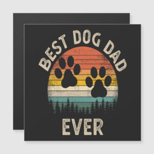 Meilleur Papa Chien Vintage Ever