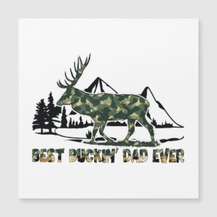 Meilleur papa de Buckin jamais - Cerf de Camouflag