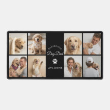 Meilleur Papa de Chien au Monde Collage Photo Pers