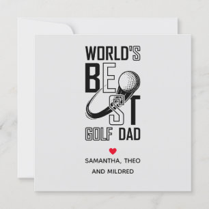 Meilleur papa de golf au monde - Drôle et pensant 