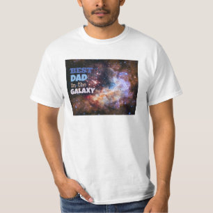 Meilleur Papa de la Galaxie T-Shirt Haut