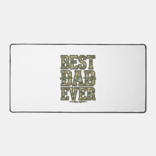 Meilleur Papa De Tous Les Temps Camo Vintage Desig