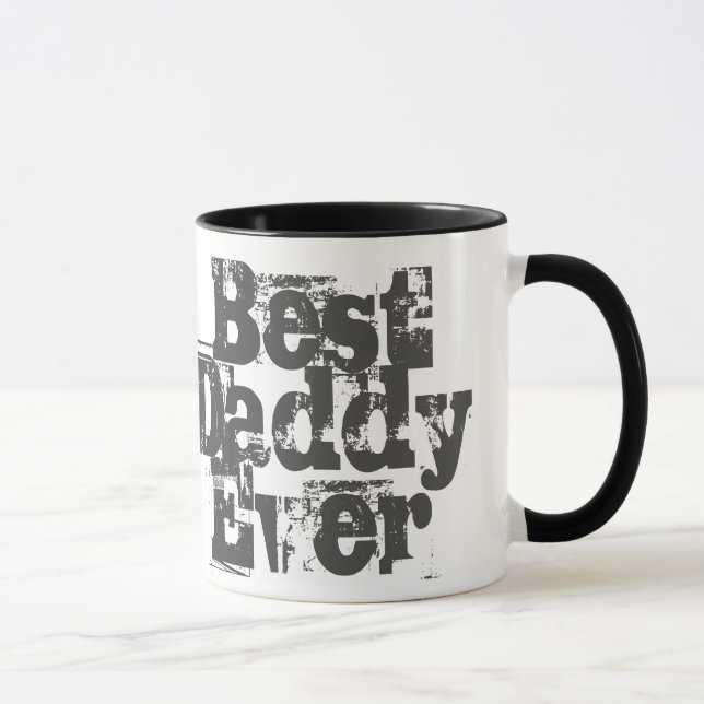 Meilleur papa de tous les temps - Mug à café à deu (Droite)