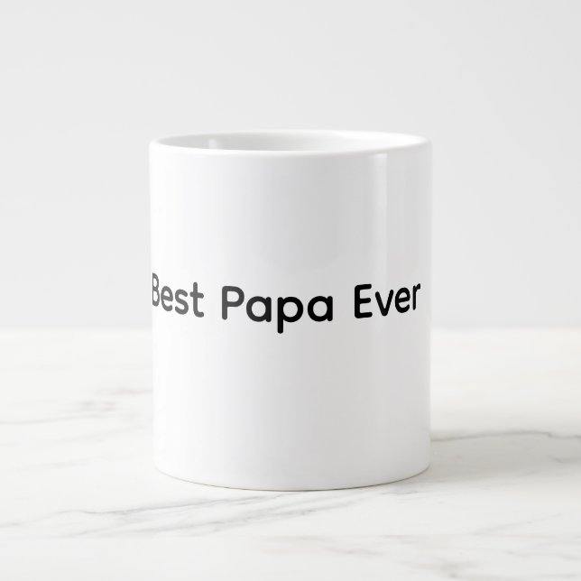 Meilleur Papa de tous les temps Mug de la fête des (Devant)