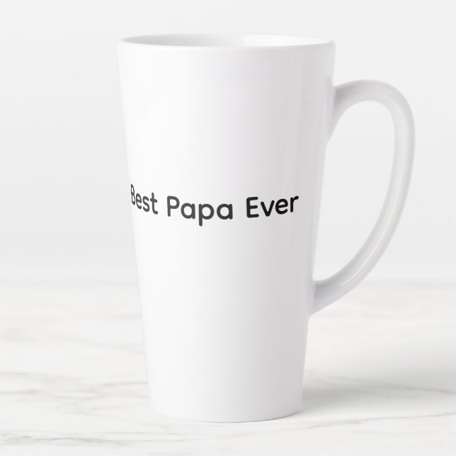 Meilleur Papa de tous les temps Mug pour la fête d (Droite)