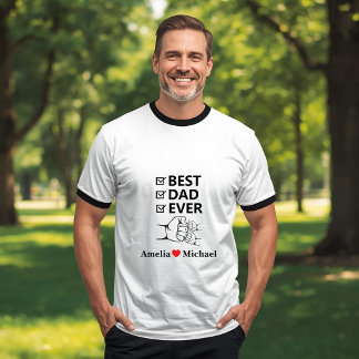 Meilleur Papa de Tous les Temps T-Shirt à Personna
