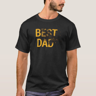 Meilleur Papa Design de t-shirt en décomposition