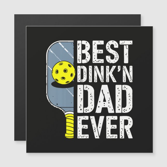 Meilleur Papa Dink'N Ever Pickleball (Devant / Derrière)