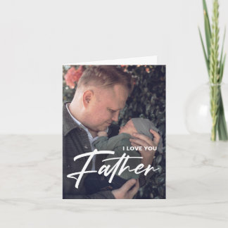 Meilleur Papa du Monde | Carte Photo Moderne pour 