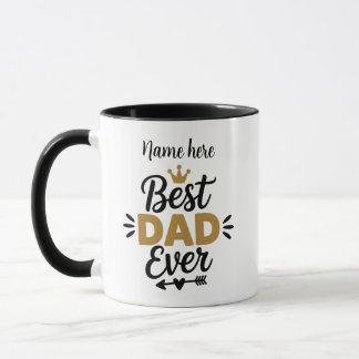 Meilleur Papa du Monde Mug à Café pour la Fête des