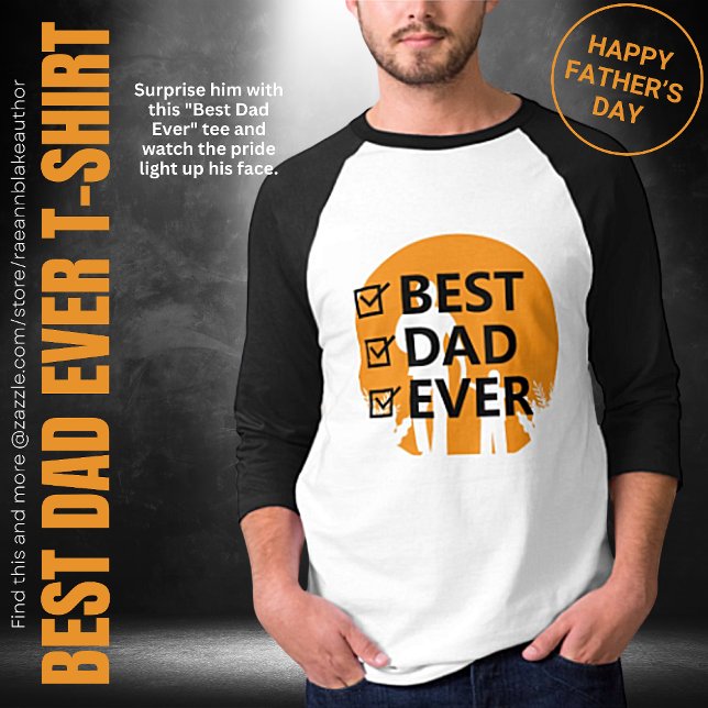 Meilleur Papa du Monde T-Shirt (Créateur téléchargé)