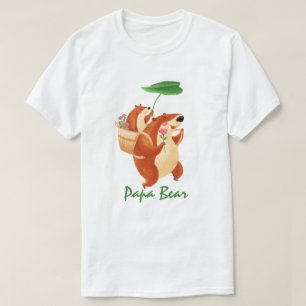 Meilleur papa du monde - T-shirt ours et bébé