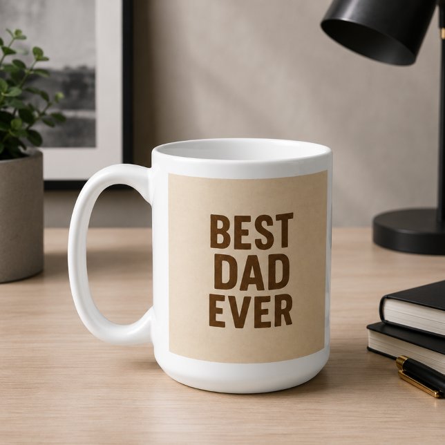 Meilleur Papa du Monde ☕ | Tasse Significative pou (Créateur téléchargé)
