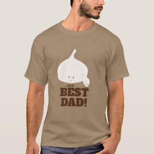 Meilleur Papa Garlic T-shirt homme