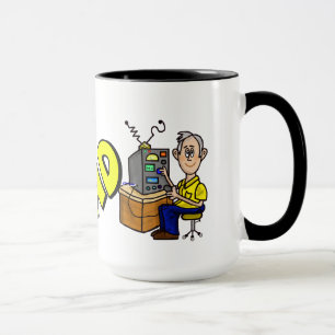 Meilleur Papa Ham Radio Opérateur Mug Personnalis