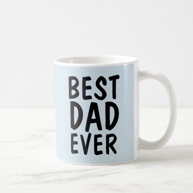 MEILLEUR PAPA JAMAIS CAFÉ MUGS (Droite)