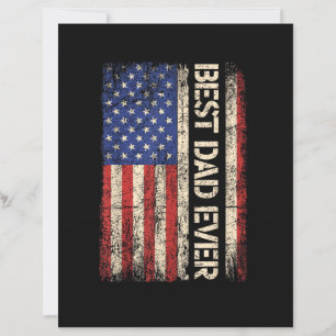Meilleur Papa Jamais Drapeau Américain Cadeaux pou