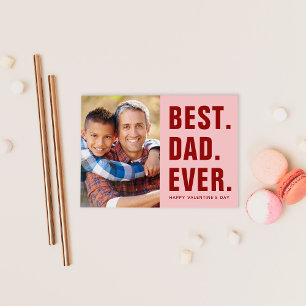 Meilleur. Papa. Jamais. Magnet Carte photo de la S