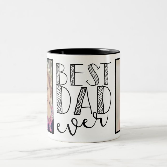 Meilleur papa jamais Mug (Centre)