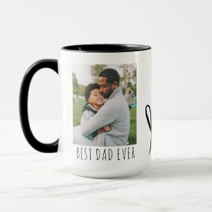 Meilleur Papa Jamais Photo Complète Café Mug Perso
