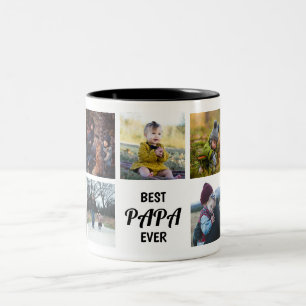 Meilleur Papa Jamais Photo Mug Personnalisé