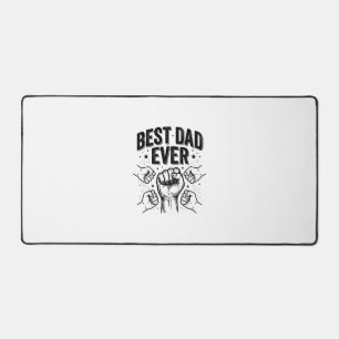Meilleur Papa Jamais Poing Vintage Design de T-shi