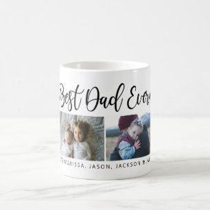 Meilleur Papa Jamais Script Café Mug