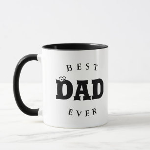 Meilleur Papa Joyeux Café Fête des pères Mug