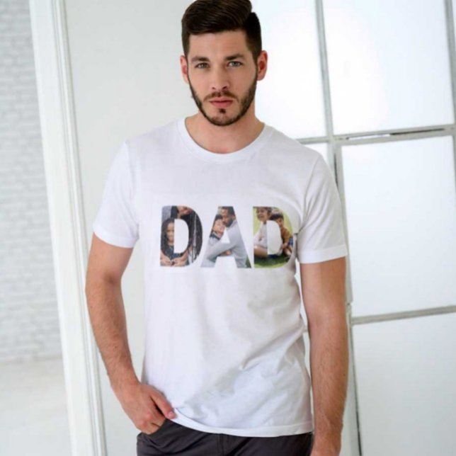 Meilleur Papa moderne au monde Imprimer T-shirt bl (Créateur téléchargé)