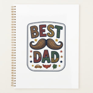 Meilleur Papa Moustache Vintage Vecteur Conception