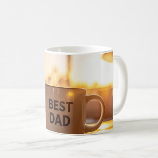 Meilleur Papa Mug à Café - Cadeau pour la Fête des