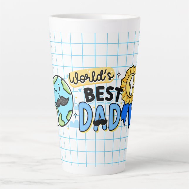 Meilleur papa Mug Cadeau de la Fête du Père (Devant)