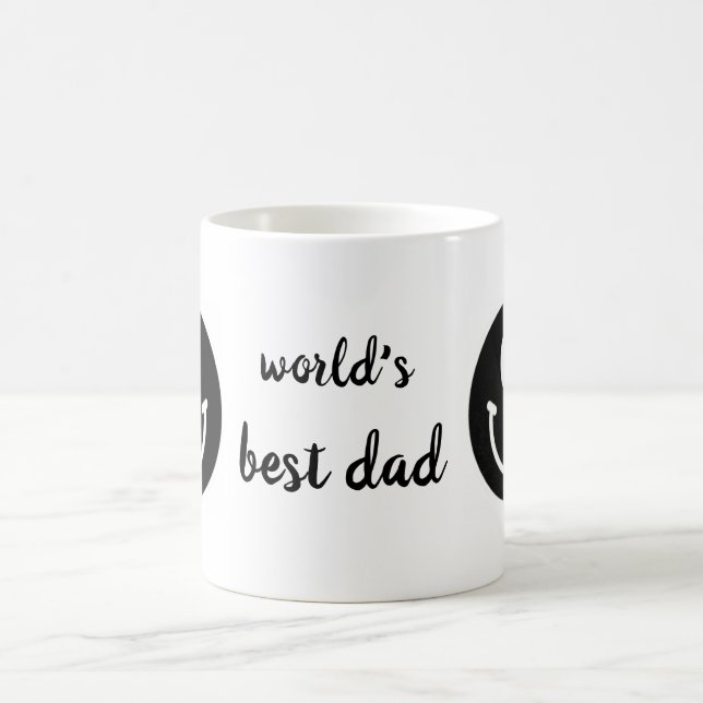Meilleur papa Mug du monde (Centre)