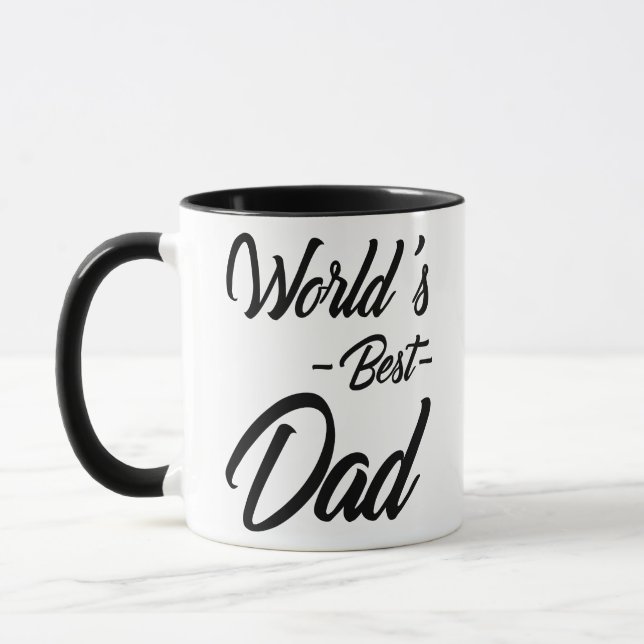 Meilleur papa Mug du monde, meilleur papa du monde (Gauche)