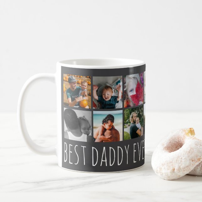 Meilleur Papa Mug Photo (Avec donut)