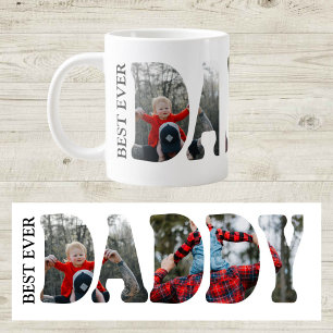 Meilleur Papa Mug Photo, Anniversaire du Père pers