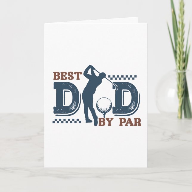 Meilleur Papa Par Carte de Vœux (Devant)
