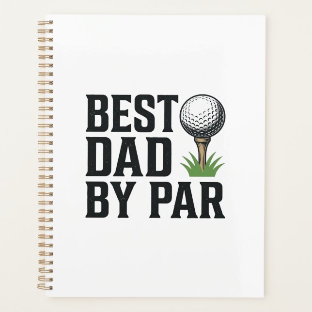 Meilleur Papa Par Golf Fête Des Pères Design Vinta (Devant)