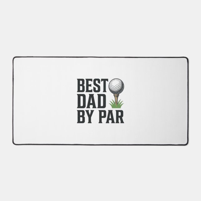 Meilleur Papa Par Golf Fête Des Pères Design Vinta (Recto)