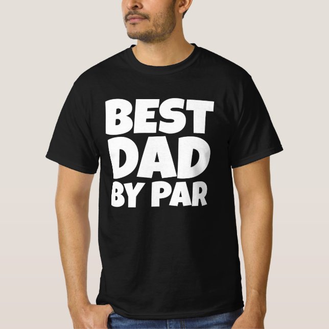 MEILLEUR PAPA PAR GOLFER T-SHIRTS (Devant)